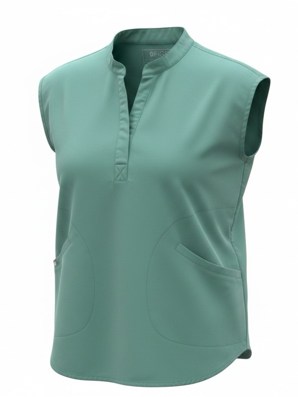👛 (ANY 2/$50) FIGS Technical Collection Rafaela Sea Green Scrub Top Small